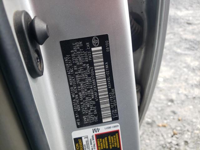 Photo 10 from auction – 2011 TOYOTA CAMRY with VIN 4T4BF3EK8BR170042