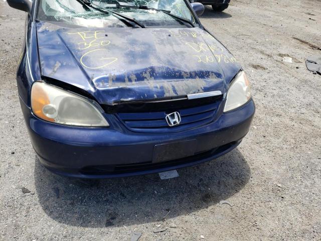 Photo 9 from auction – 2003 HONDA CIVIC EX with VIN 1HGES26783L015642