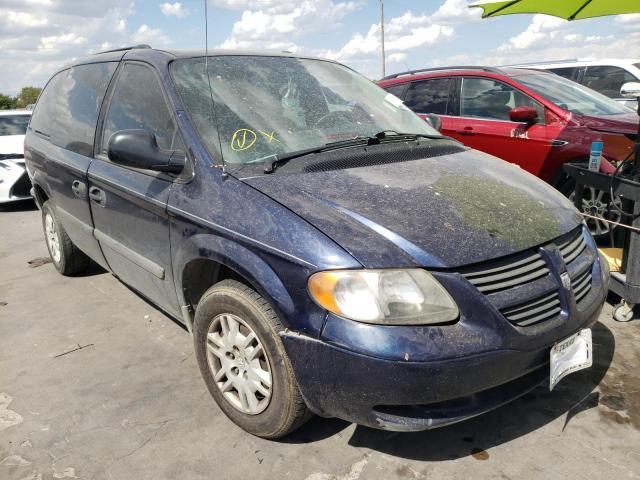 DODGE GRAND CARA 2005 with VIN 1D4GP24R75B286930 - Photo from auction