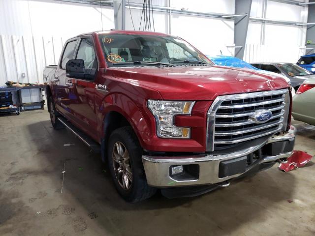 FORD F150 SUPER 2016 with VIN 1FTEW1EF8GKE59413 - Photo from auction
