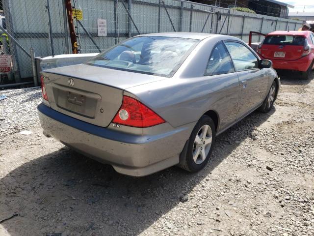 Photo 4 from auction – 2004 HONDA CIVIC EX with VIN 1HGEM22014L059602