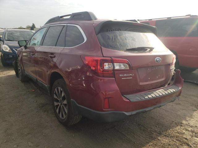 Photo 3 from auction – 2015 SUBARU OUTBACK 2. with VIN 4S4BSANC6F3346584