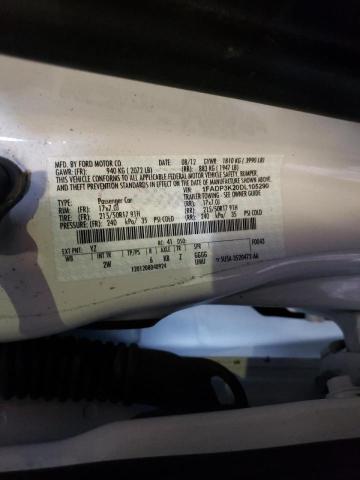 Photo 10 from auction – 2013 FORD FOCUS SE with VIN 1FADP3K20DL105290