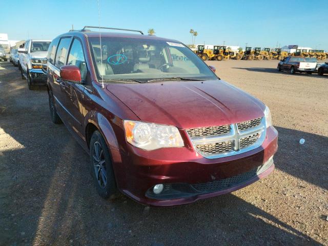 DODGE GRAND CARA 2017 with VIN 2C4RDGCGXHR860924 - Photo from auction