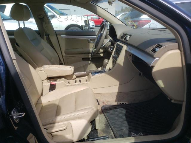 Photo 5 from auction – 2007 AUDI A4 2.0T QU with VIN WAUDF78E57A144301