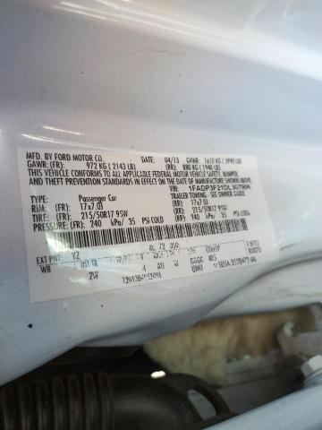 Photo 10 from auction – 2013 FORD FOCUS SE with VIN 1FADP3F21DL307906