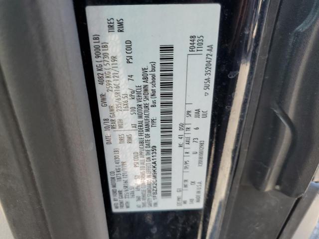 Photo 10 from auction – 2019 FORD TRANSIT T- with VIN 1FBZX2CM9KKA11359