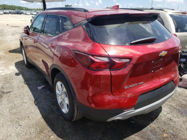 Photo 3 from auction – 2021 CHEVROLET BLAZER 3LT with VIN 3GNKBJRS6MS554033
