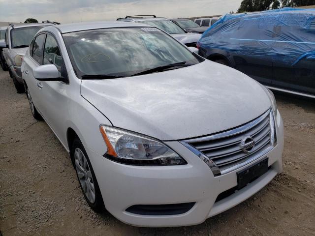 NISSAN SENTRA 2013 with VIN 3N1AB7AP4DL749186 - Photo from auction