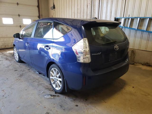 Photo 3 from auction – 2013 TOYOTA PRIUS V with VIN JTDZN3EU5D3258637