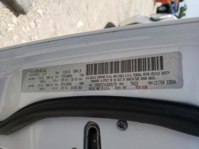Photo 10 from auction – 2018 RAM 1500 SLT with VIN 1C6RR7GTXJS205179