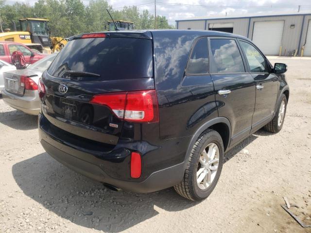 Photo 4 from auction – 2014 KIA SORENTO LX with VIN 5XYKTCA68EG427612