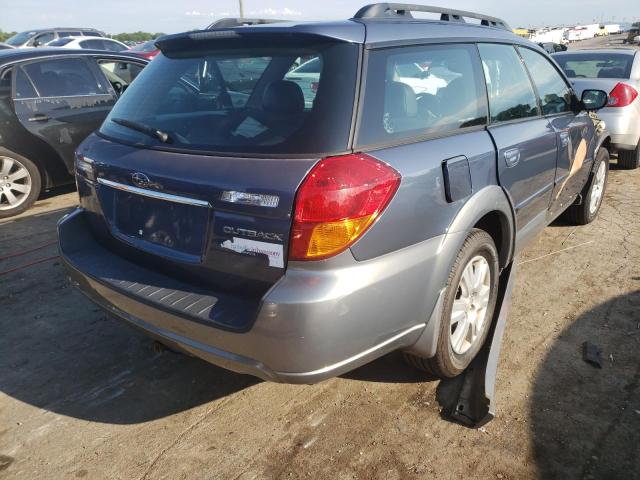 Photo 4 from auction – 2005 SUBARU LEGACY OUT with VIN 4S4BP62C456303149