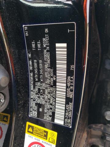 Foto 10 de la subasta – 2018 TOYOTA HIGHLANDER con VIN 5TDYZRFH7JS264051