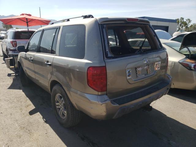 Photo 3 from auction – 2005 HONDA PILOT EXL with VIN 2HKYF18715H528438