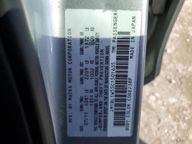 Photo 10 from auction – 2012 MAZDA 3 S with VIN JM1BL1W55C1501635