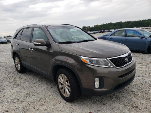 KIA SORENTO EX 2015 with VIN 5XYKU4A71FG632170 - Photo from auction