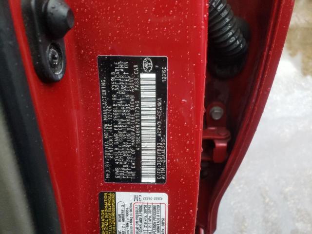 Photo 10 from auction – 2007 TOYOTA CAMRY CE/L with VIN 4T1BE46K87U107340