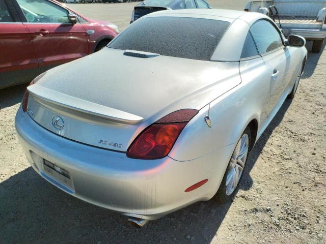 Photo 4 from auction – 2003 LEXUS SC 430 with VIN JTHFN48Y630039871