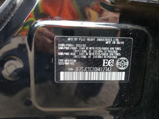 Photo 10 from auction – 2016 SUBARU FORESTER 2 with VIN JF2SJCTC1GH412342