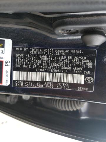 Photo 10 from auction – 2015 TOYOTA CAMRY LE with VIN 4T1BF1FK9FU050267