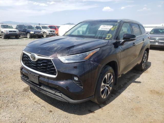 Photo 2 from auction – 2021 TOYOTA HIGHLANDER with VIN 5TDGZRBH2MS064877