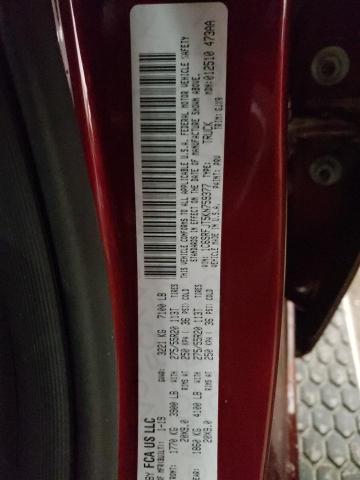 Photo 10 from auction – 2019 RAM 1500 LARAM with VIN 1C6SRFJT5KN759377