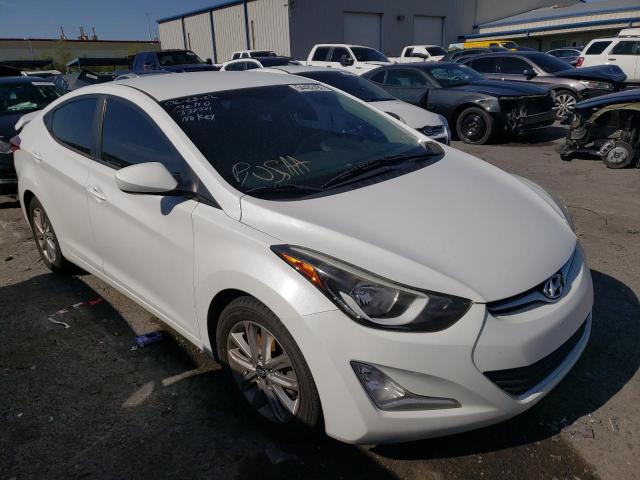 HYUNDAI ELANTRA SE 2016 with VIN 5NPDH4AE2GH751528 - Photo from auction