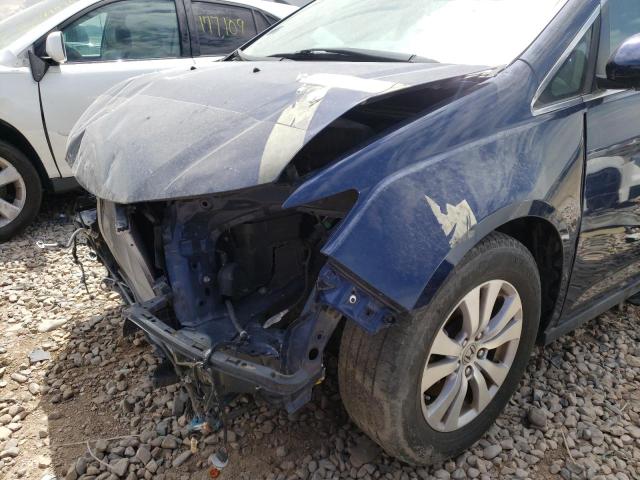 Photo 9 from auction – 2015 HONDA ODYSSEY EX with VIN 5FNRL5H45FB040250