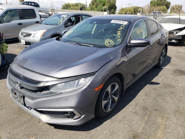 Photo 2 from auction – 2019 HONDA CIVIC LX with VIN 2HGFC2F69KH502496