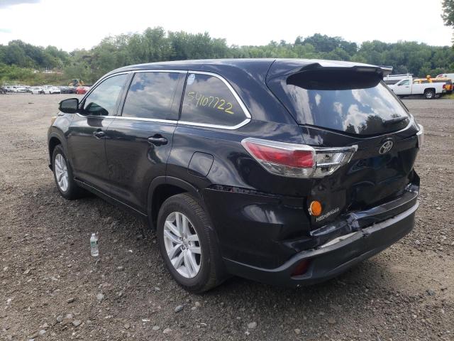 Photo 3 from auction – 2015 TOYOTA HIGHLANDER with VIN 5TDBKRFH4FS192971