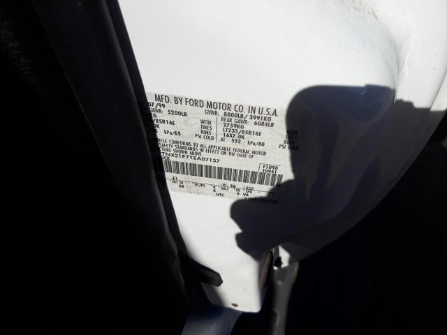 Photo 10 from auction – 2000 FORD F250 SUPER with VIN 1FTNX21F7YEA07137