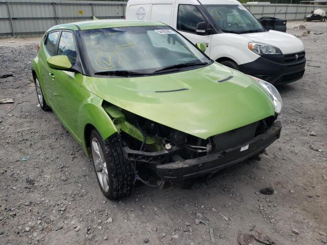 HYUNDAI VELOSTER 2012 with VIN KMHTC6AD3CU064342 - Photo from auction