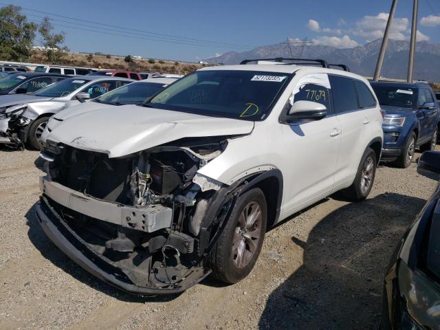 Photo 2 from auction – 2016 TOYOTA HIGHLANDER with VIN 5TDZKRFH3GS145446