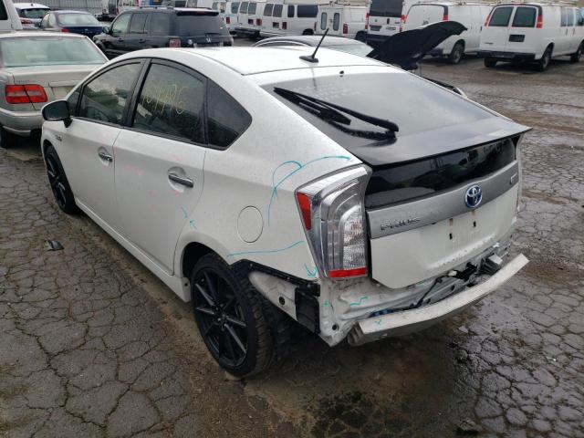 Photo 3 from auction – 2013 TOYOTA PRIUS PLUG with VIN JTDKN3DP2D3031256