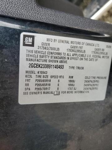 Photo 10 from auction – 2009 CHEVROLET SILVERADO with VIN 2GCEK233891140493