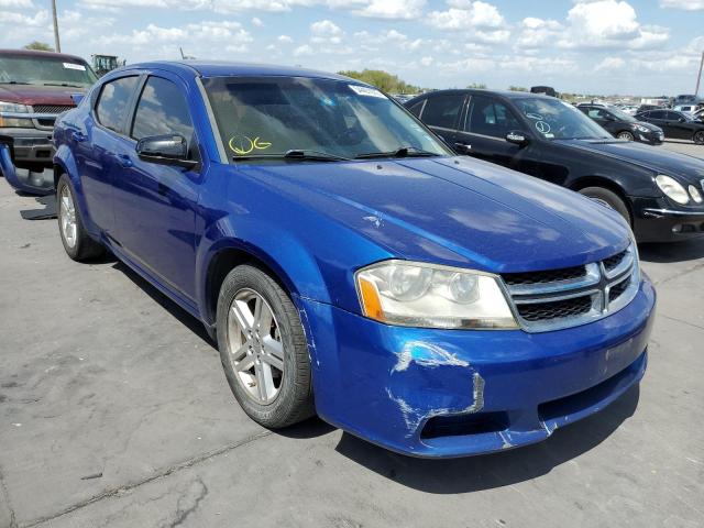 DODGE AVENGER SX 2013 with VIN 1C3CDZCB2DN582800 - Photo from auction