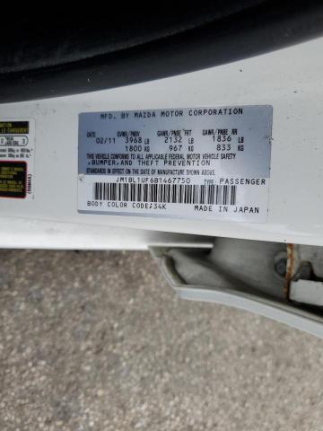 Photo 10 from auction – 2011 MAZDA 3 I with VIN JM1BL1UF6B1467750
