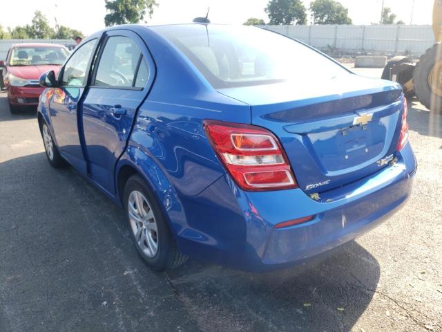 Photo 3 from auction – 2017 CHEVROLET SONIC LS with VIN 1G1JB5SH6H4102995