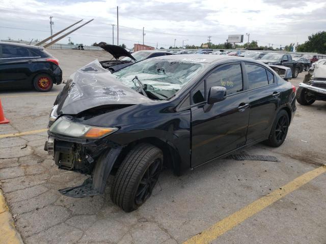 Photo 2 from auction – 2012 HONDA CIVIC LX with VIN 2HGFB2F52CH593249