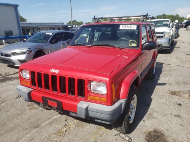 Photo 2 from auction – 2001 JEEP CHEROKEE S with VIN 1J4FF48S61L562484