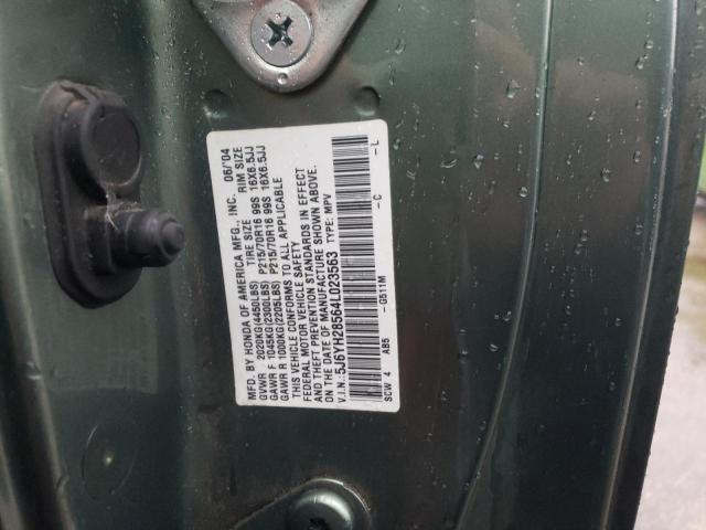 Photo 10 from auction – 2004 HONDA ELEMENT EX with VIN 5J6YH28564L023563
