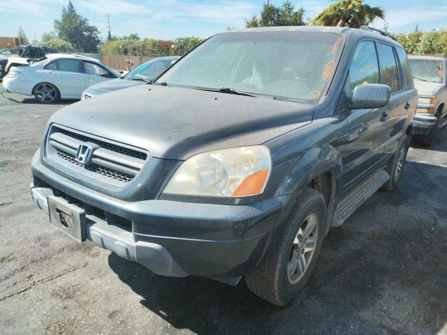 Photo 2 from auction – 2004 HONDA PILOT EXL with VIN 2HKYF18584H570571