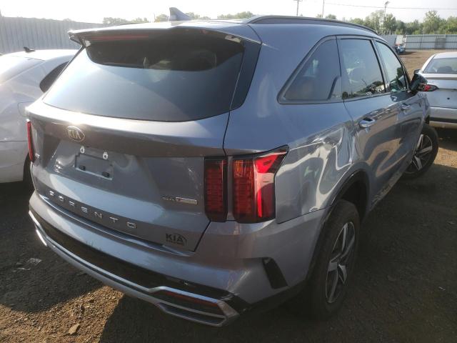 Photo 4 from auction – 2021 KIA SORENTO EX with VIN 5XYRHDLF0MG060707