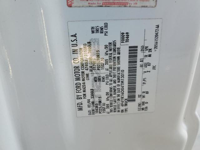Photo 10 from auction – 2004 MAZDA B2300 CAB with VIN 4F4YR16D04TM13010