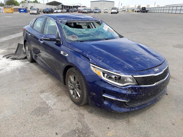 KIA OPTIMA LX 2016 with VIN 5XXGT4L14GG054637 - Photo from auction