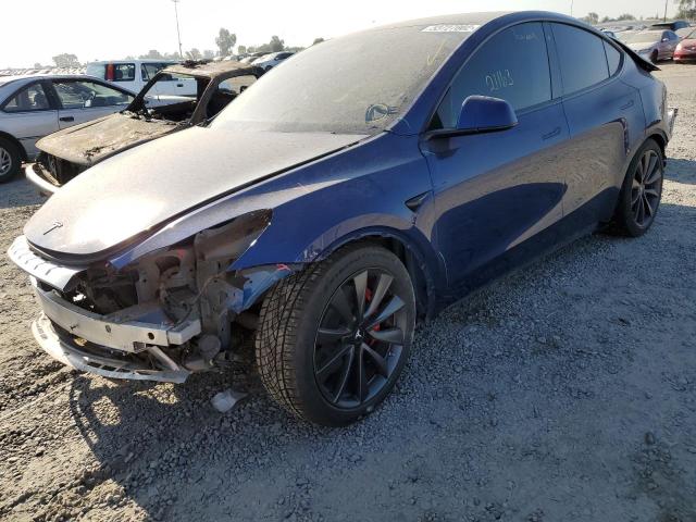Photo 2 from auction – 2020 TESLA MODEL Y with VIN 5YJYGDEF4LF000253