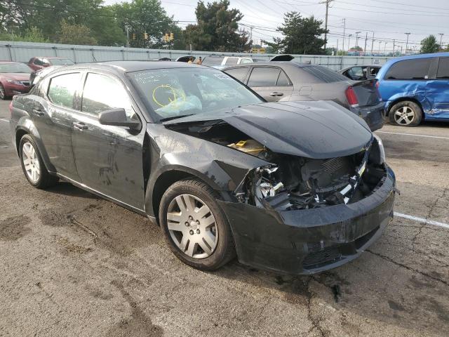 DODGE AVENGER SE 2013 with VIN 1C3CDZAB7DN543994 - Photo from auction