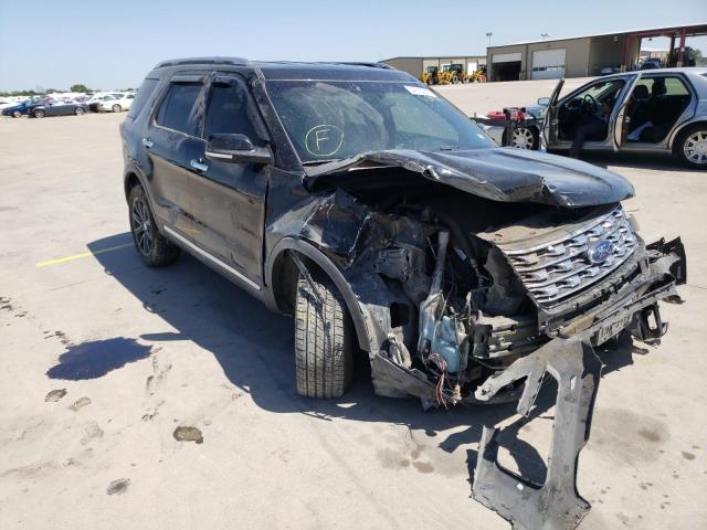 FORD EXPLORER L 2017 with VIN 1FM5K7F85HGC34140 - Photo from auction