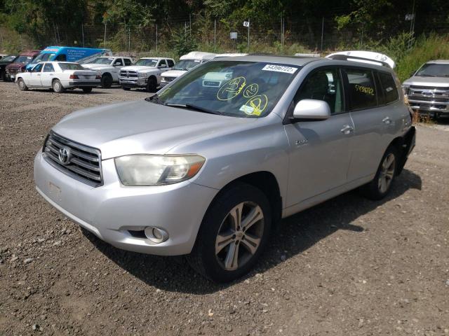 Photo 2 from auction – 2008 TOYOTA HIGHLANDER with VIN JTEES43A682015612